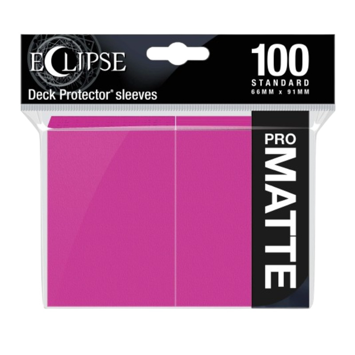 Eclipse Matt Standard Sleeves Hot Pink