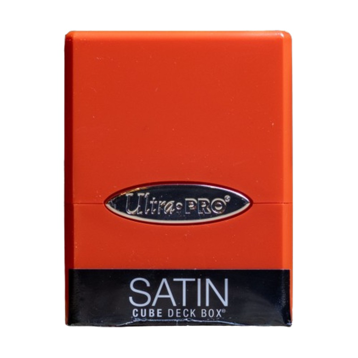 Satin Cube Pumpkin Orange