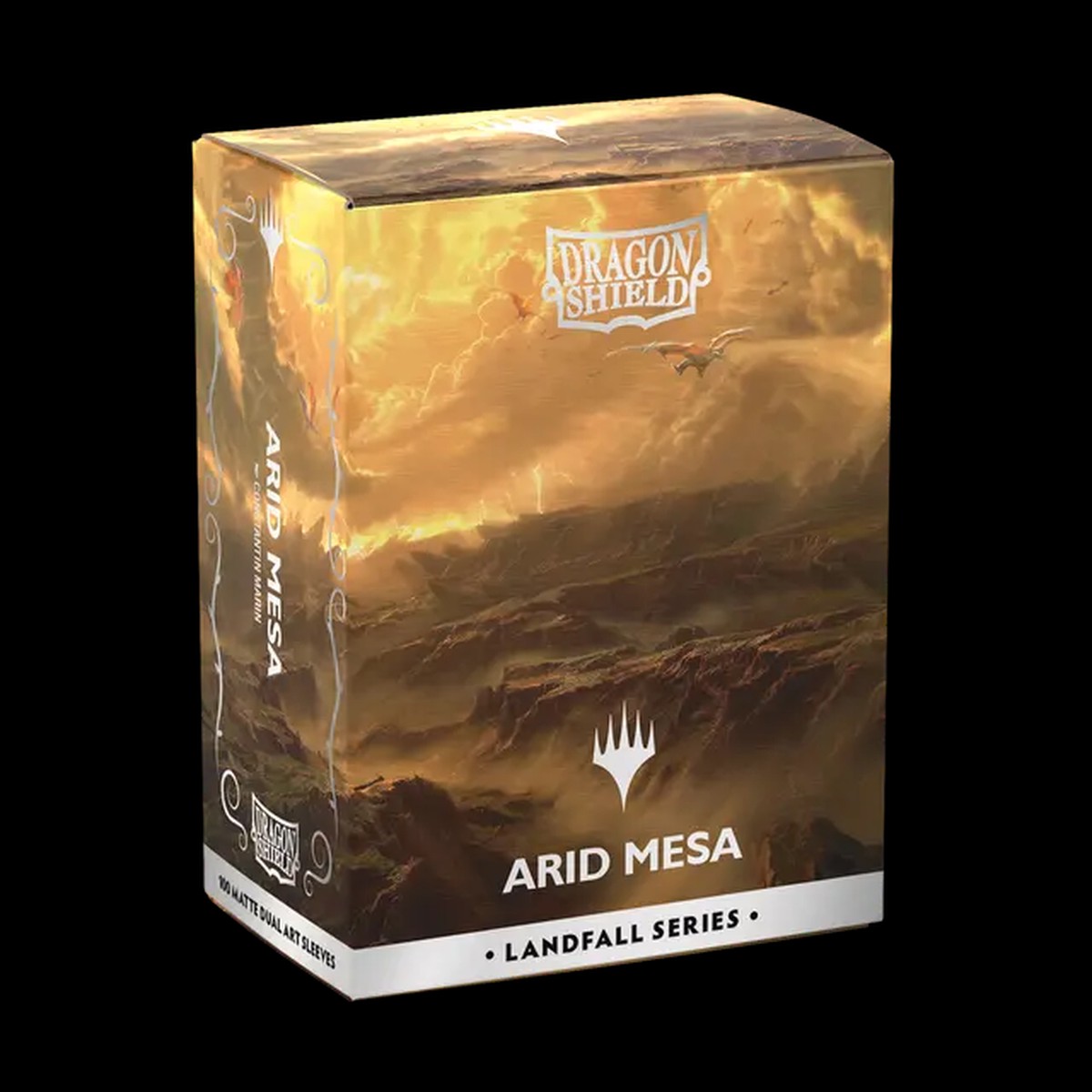 Dragon Shield Card Sleeves - Landfall Series: Arid Mesa - Matte Dual Art Sleeves