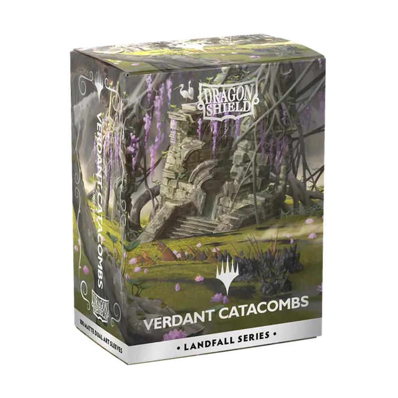 Dragon Shield Card Sleeves - Landfall Series: Verdant Catacombs - Matte Dual Art Sleeves