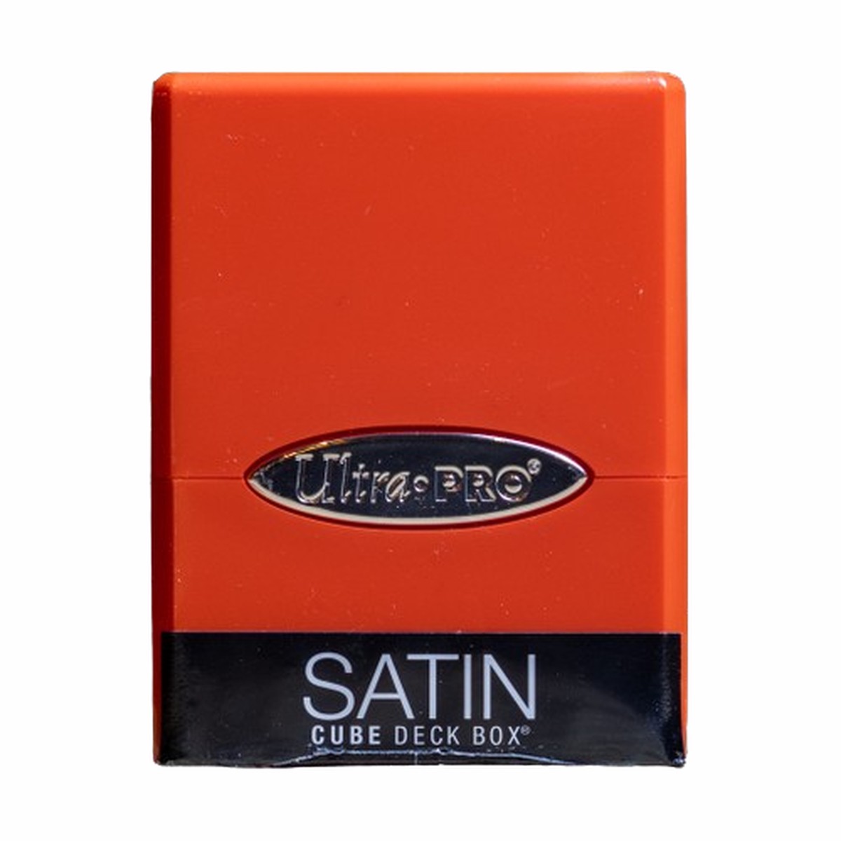 Satin Cube: Pumpkin Orange