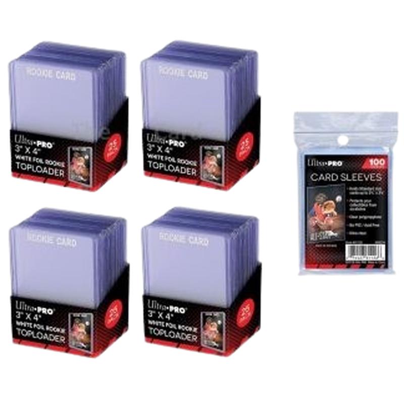 Topload Sleeve: 3x4 Rookie 25pt w/ Card Sleeves