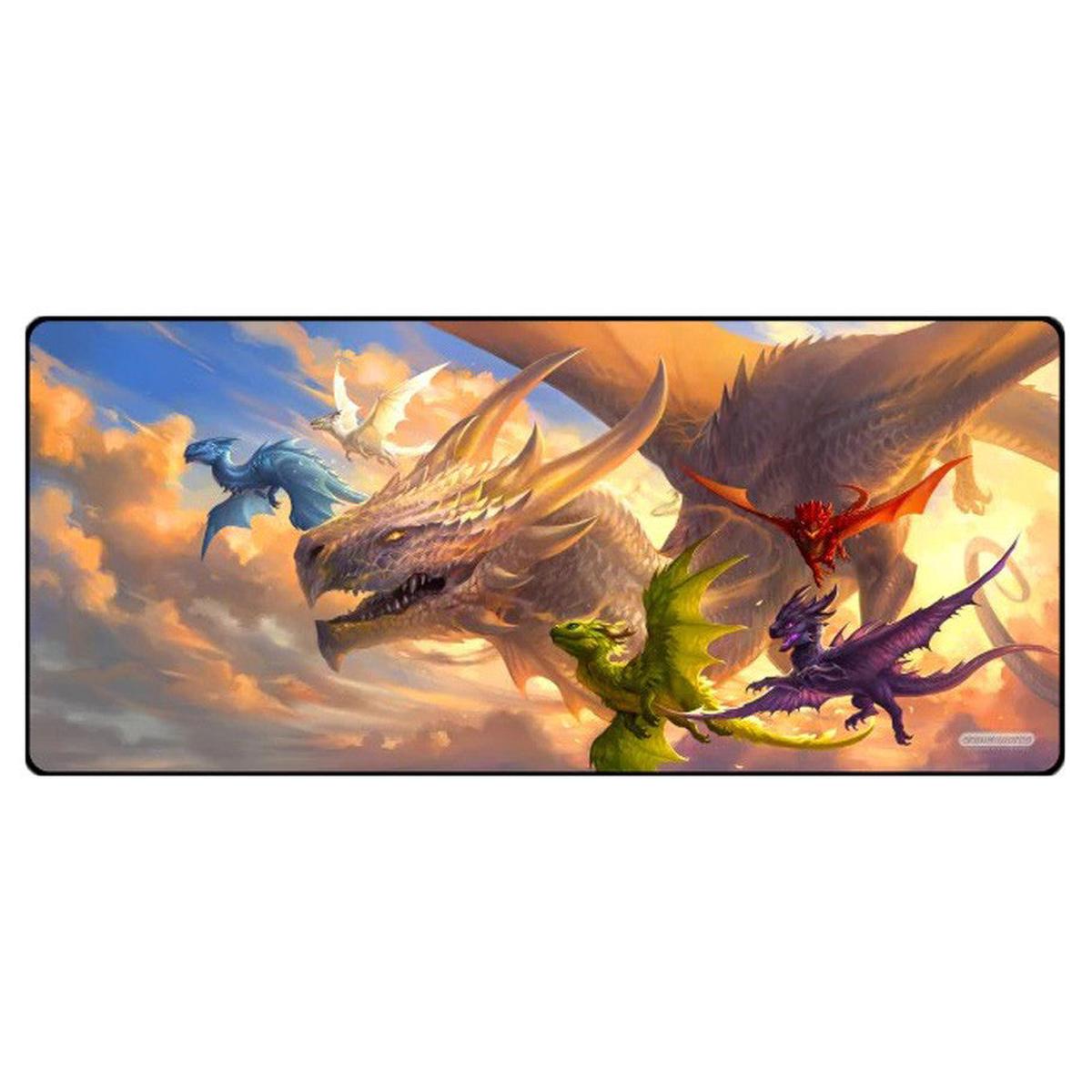 Deskmat: Baby Dragons Flight Lessons
