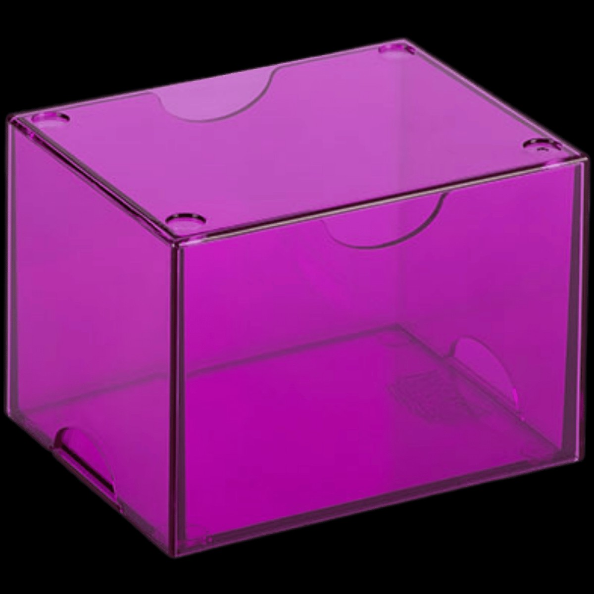 Dragon Shield 100+ Strongbox - Clear Purple