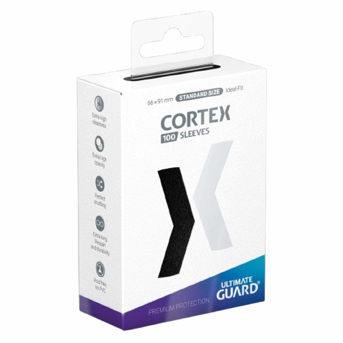 Cortex Sleeves: Standard Fit - Black
