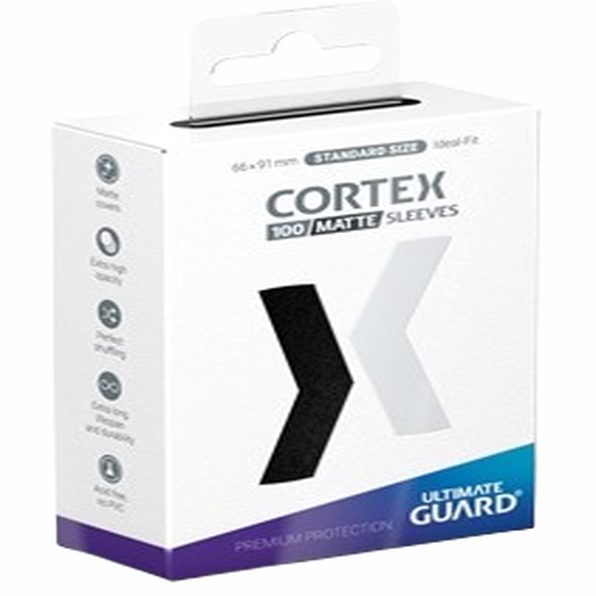 Cortex Sleeves: Standard Fit - Matte Black