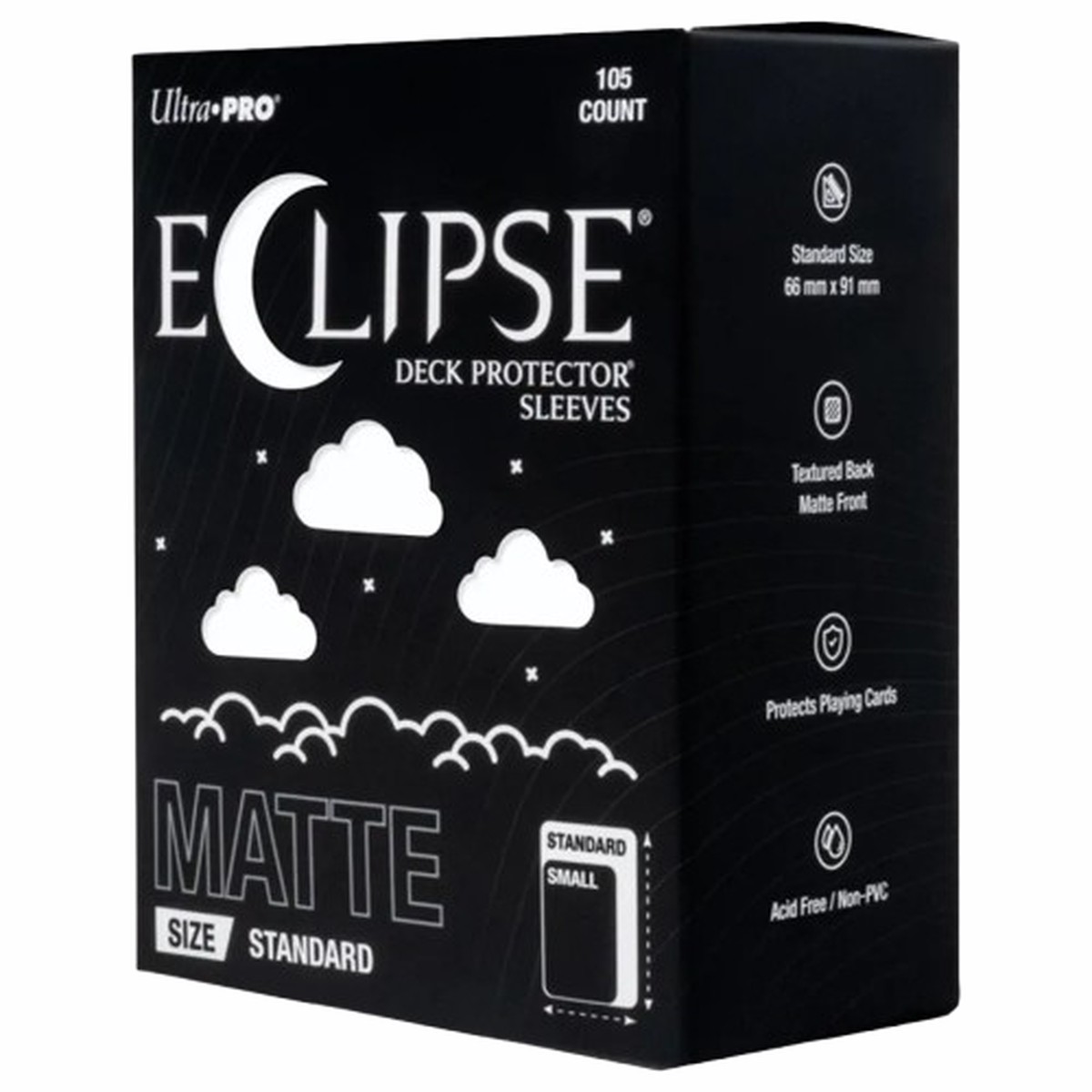 Deck Protector Sleeves: Eclipse Matte - Arctic White (105)