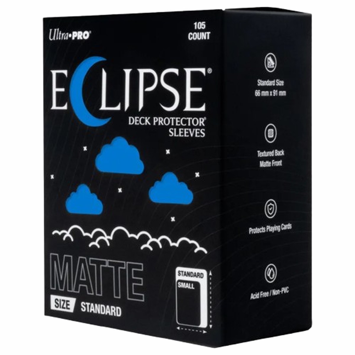 Deck Protector Sleeves: Eclipse Matte - Pacific Blue (105)