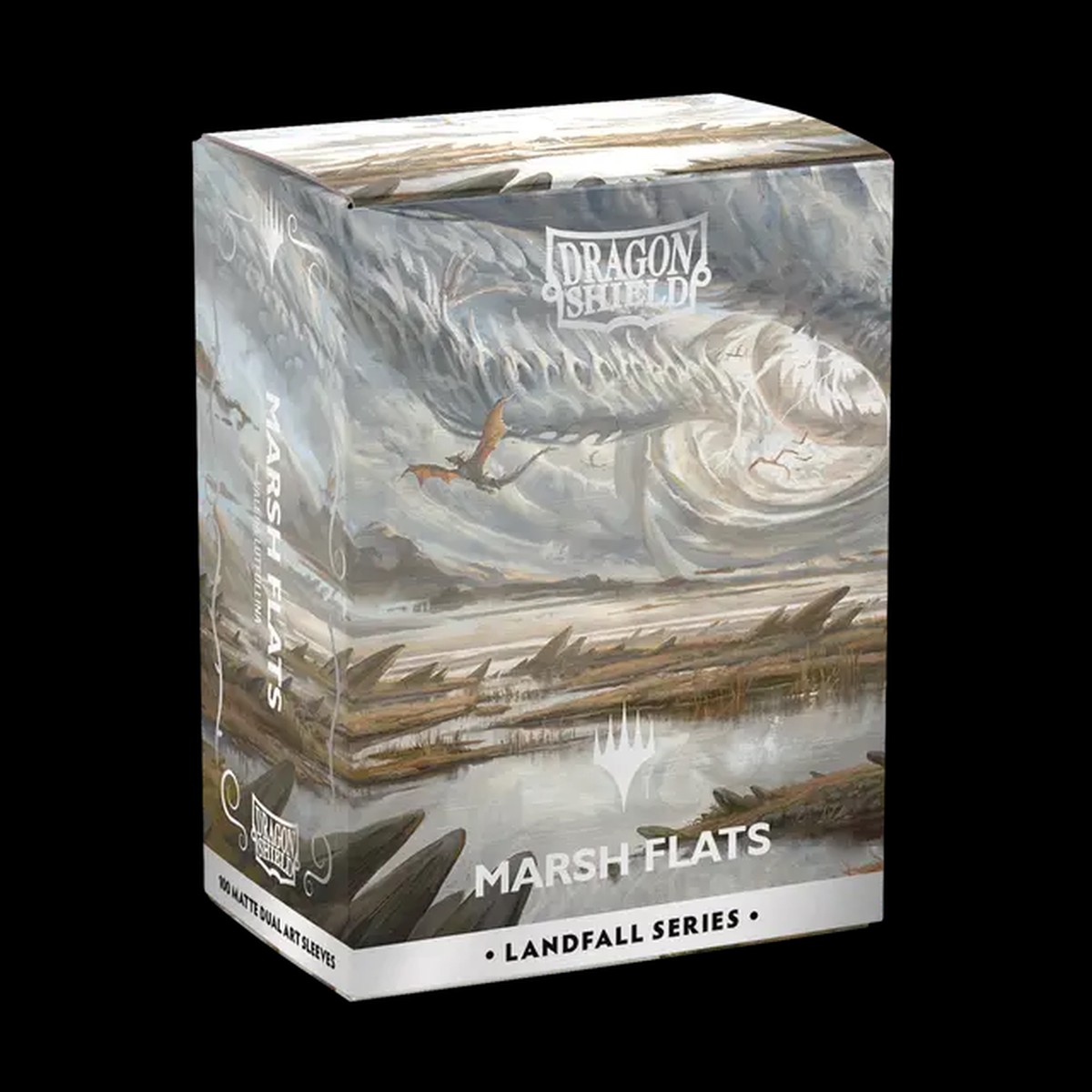 Dragon Shield Card Sleeves - Landfall Series: Marsh Flats - Matte Dual Art Sleeves