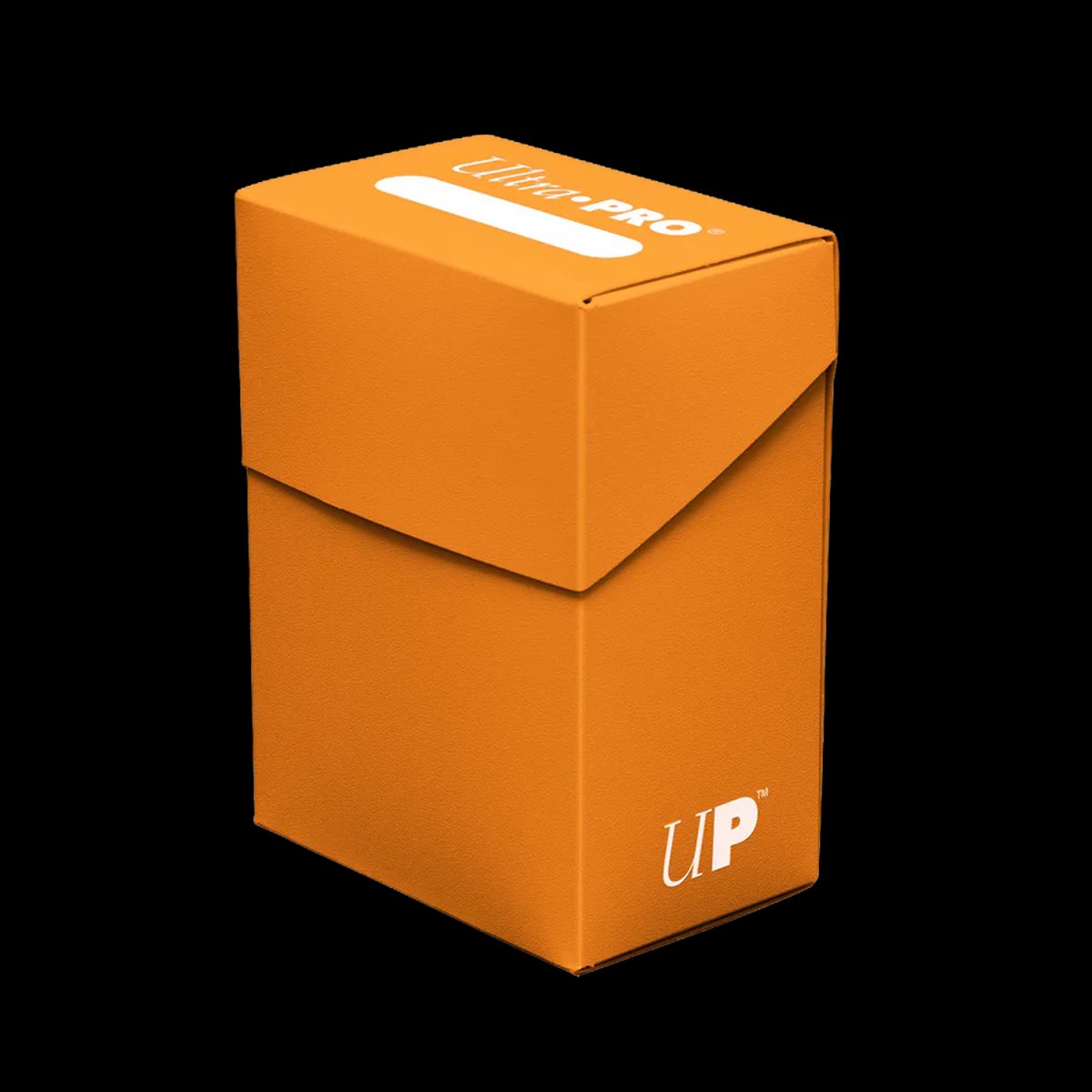 Ultra Pro: Solid Color DECK BOX 80+ - Pumpkin Orange