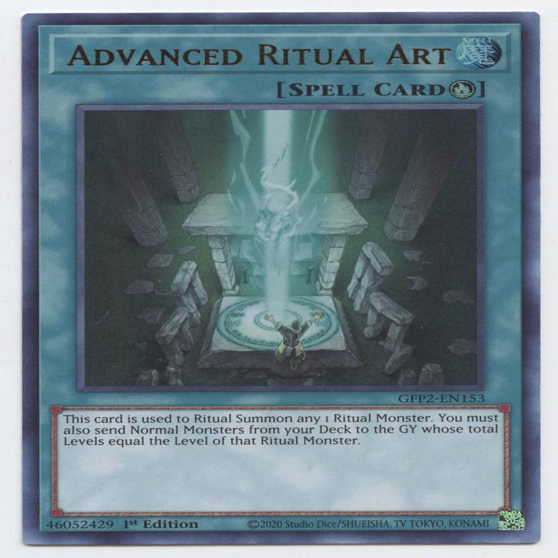 Advanced Ritual Art - Gfp2-En153 - Ultra Rare - 1St Edition