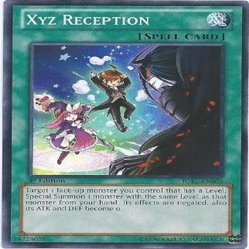 Yu-Gi-Oh! - Xyz Reception (Jotl-En060) - Judgment Of The Light - 1St Edition - Common