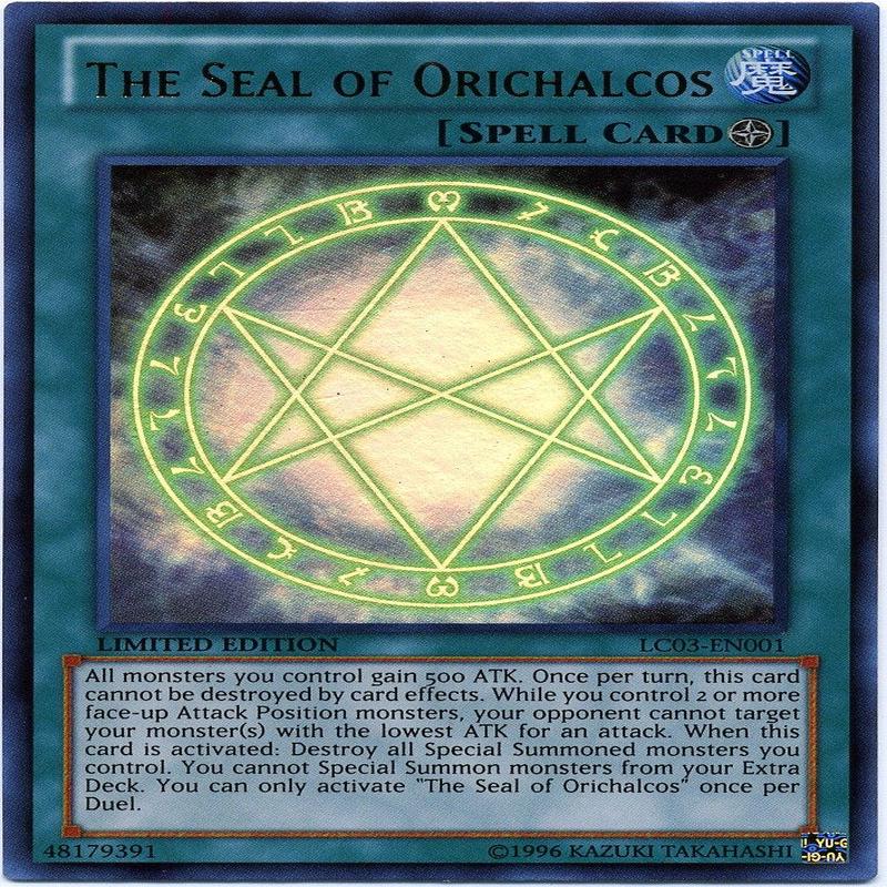 Yu-Gi-Oh! - The Seal Of Orichalcos (Lc03-En001) - Legendary Collection 3: Yugi'S World - Limited Edition - Ultra Rare