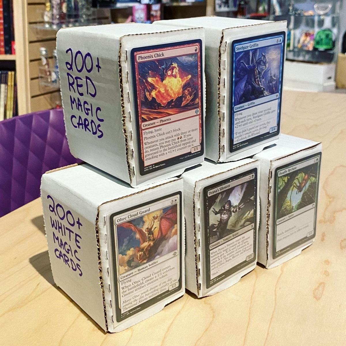200+ Magic Cards (Single Color)
