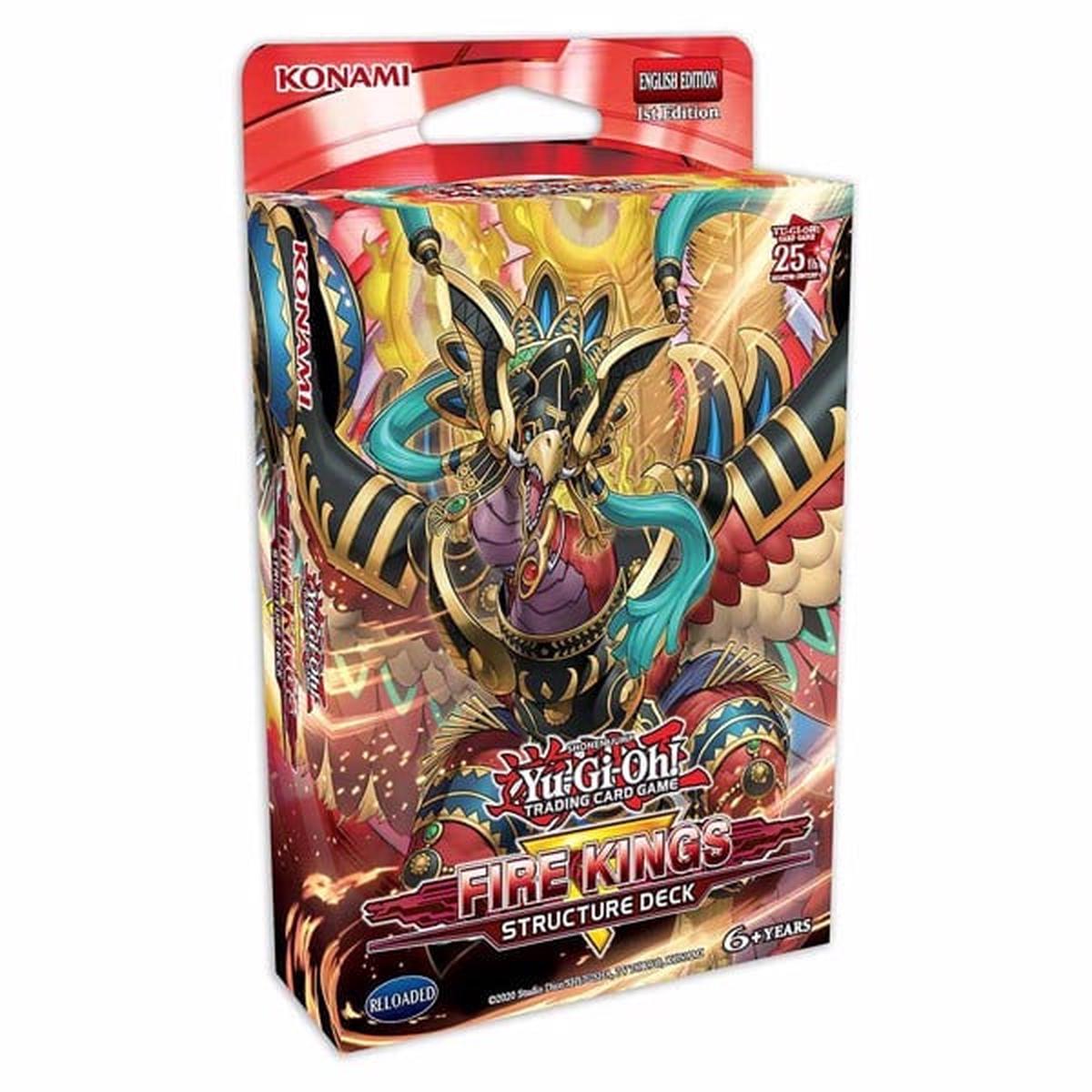 YUGIOH FIRE KINGS STRUCTURE DECK