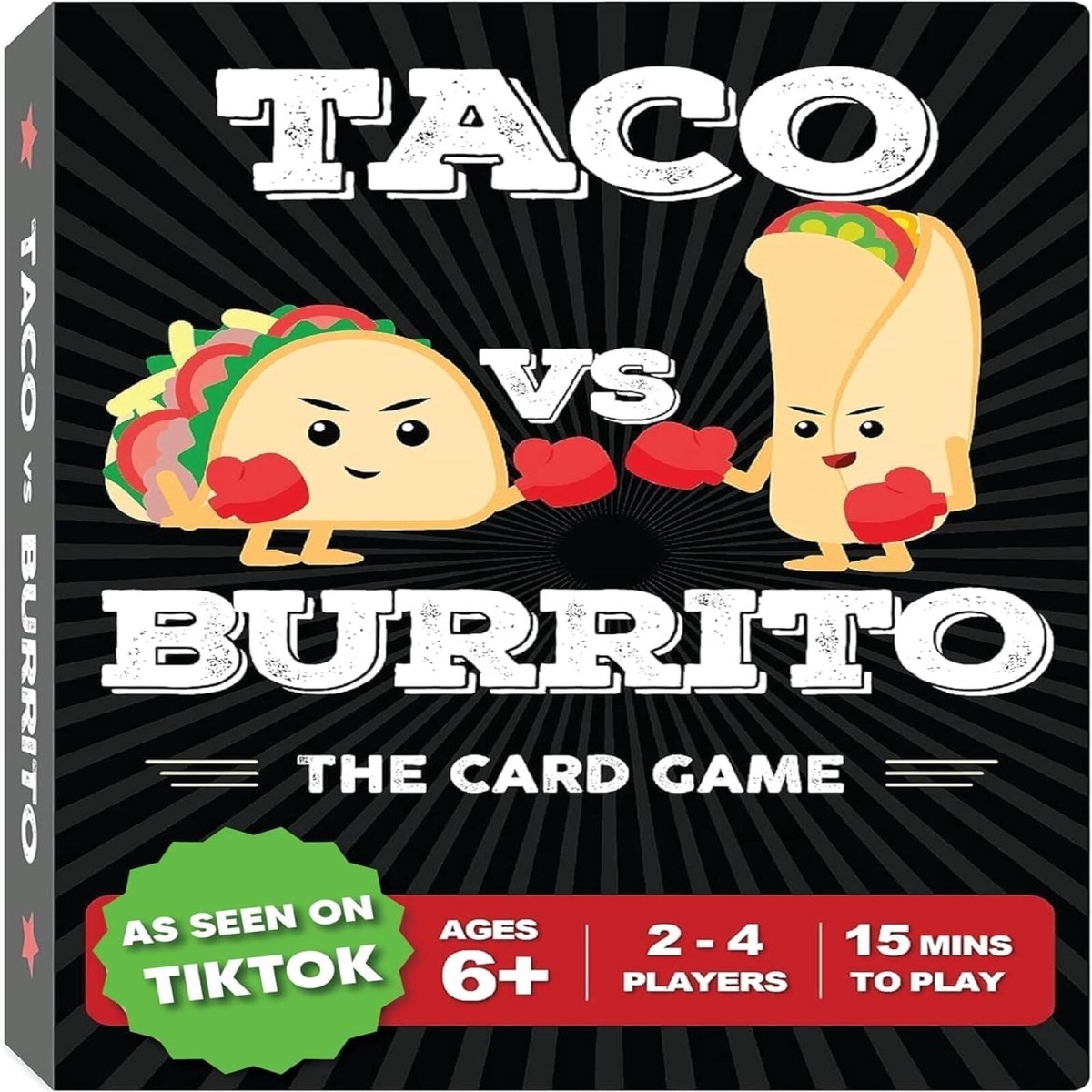 Taco vs Burrito The Card Game