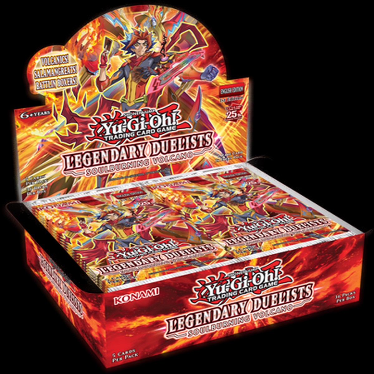 Yu-Gi-Oh! TCG Legendary Duelists Soulburning Volcano Booster Box