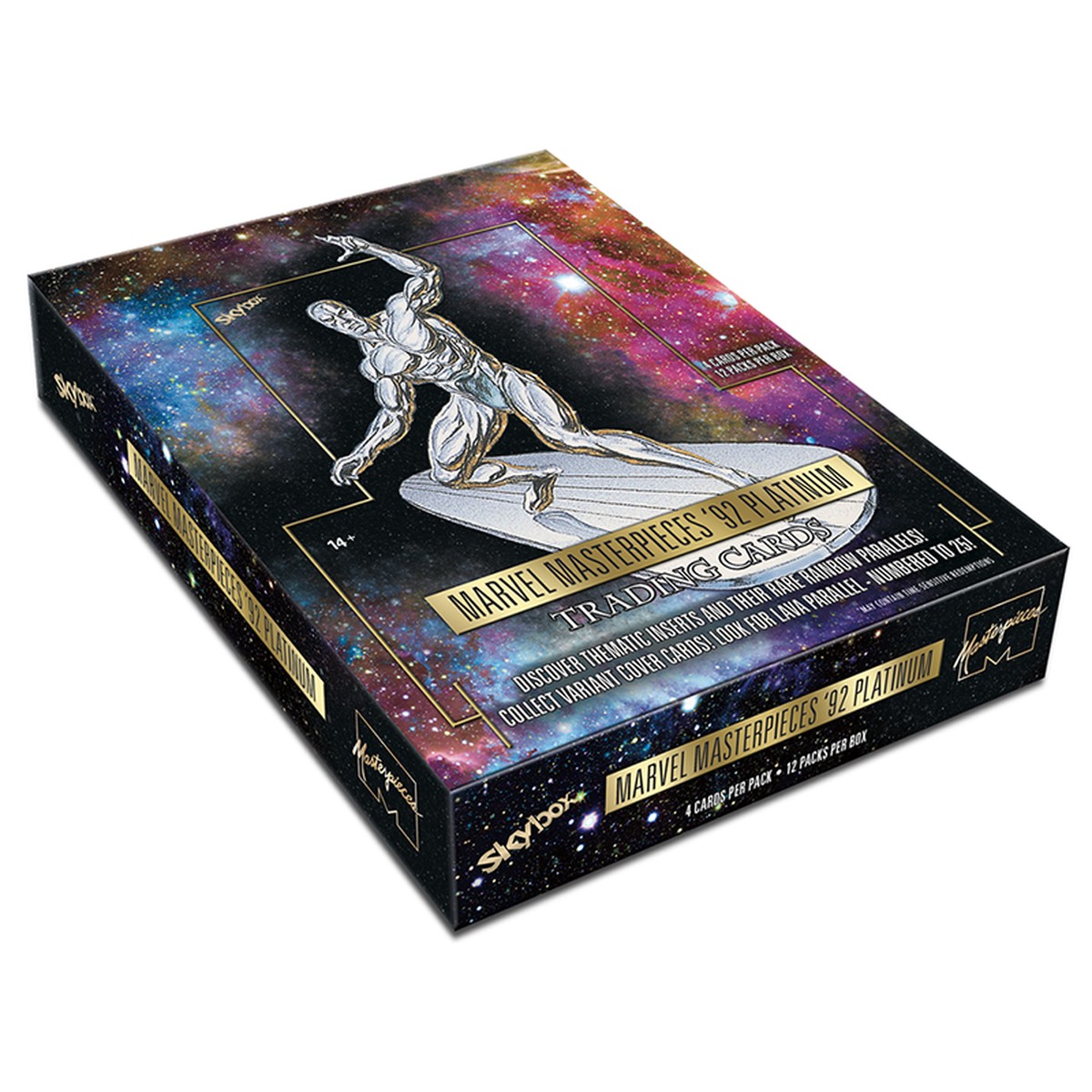 Upper Deck Marvel Masterpieces 92 Platinum Hobby (UD16599) (12/Box)