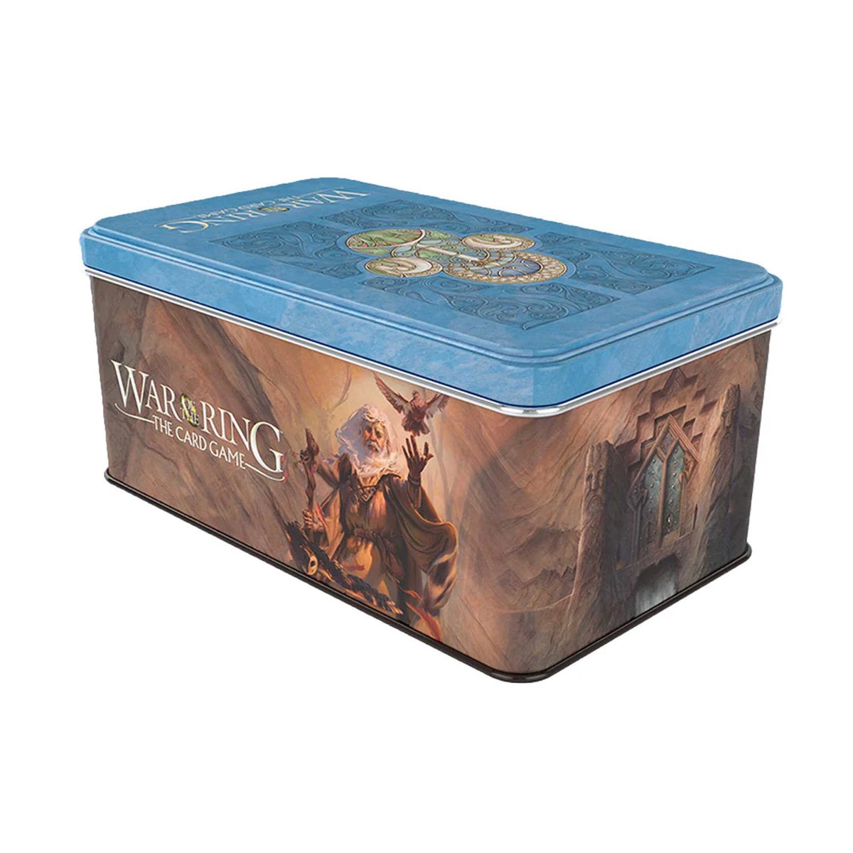 War of the Ring Card Game Free Peoples Card Box and Sleeves - Radagast Version