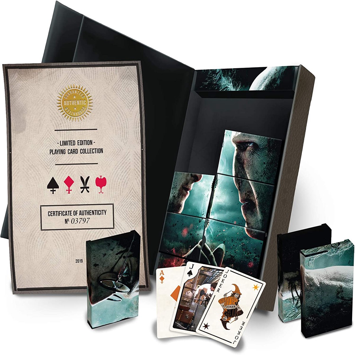 Cartamundi Harry Potter: Official Limited Edition 8 x Playing Cards - Collector Set
