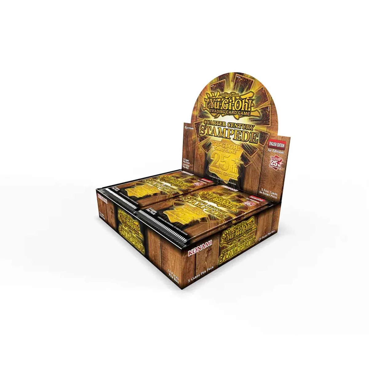 Yu-Gi-Oh! TCG Quarter Century Stampede Premium Booster Box
