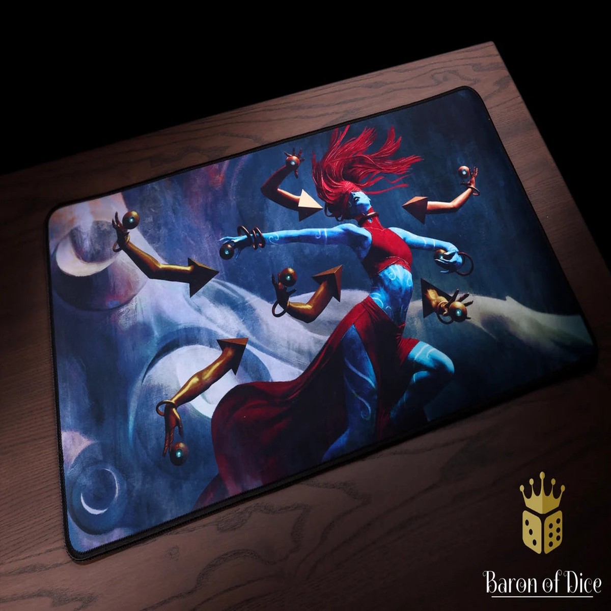 Baron of Dice Premium Oversized Playmat Spelldancer