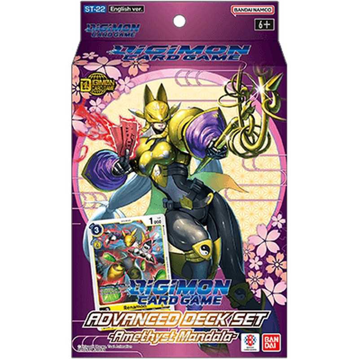 Digimon Card Game Advanced Deck - Amethyst Mandala (ST-22)