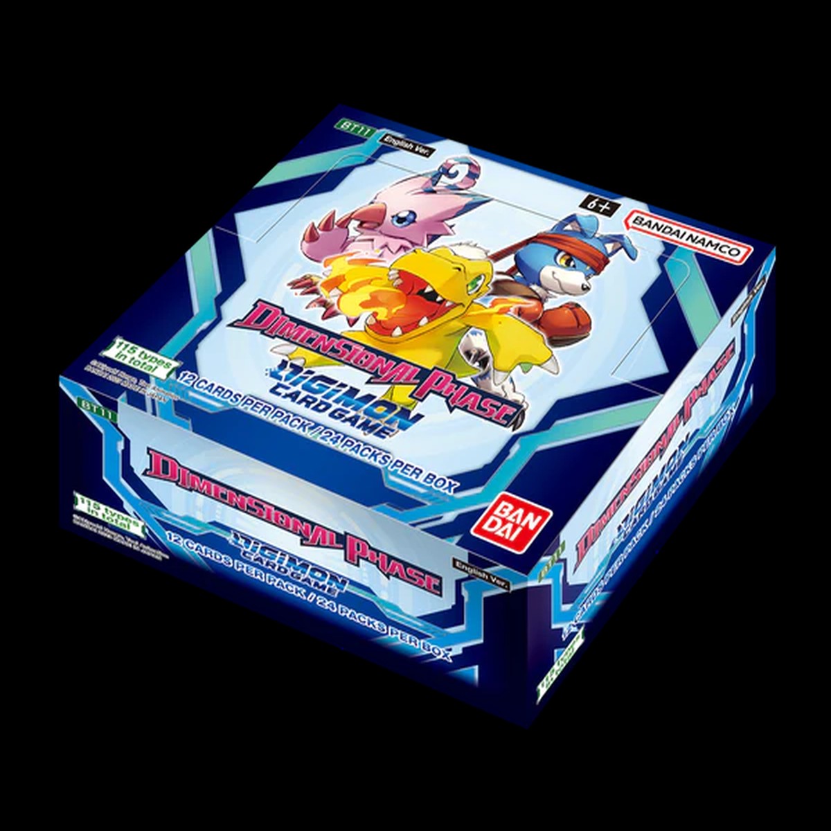 Digimon Card Game: Dimensional Phase BT-11 Booster Box