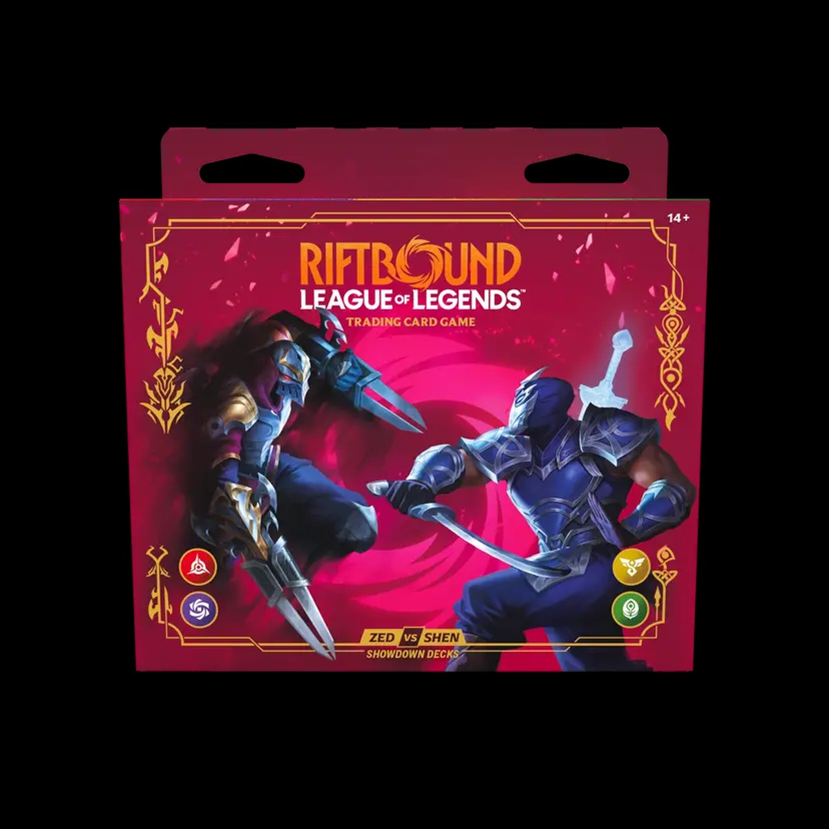 Riftbound League of Legends TCG Zed vs Shen Showdown Decks