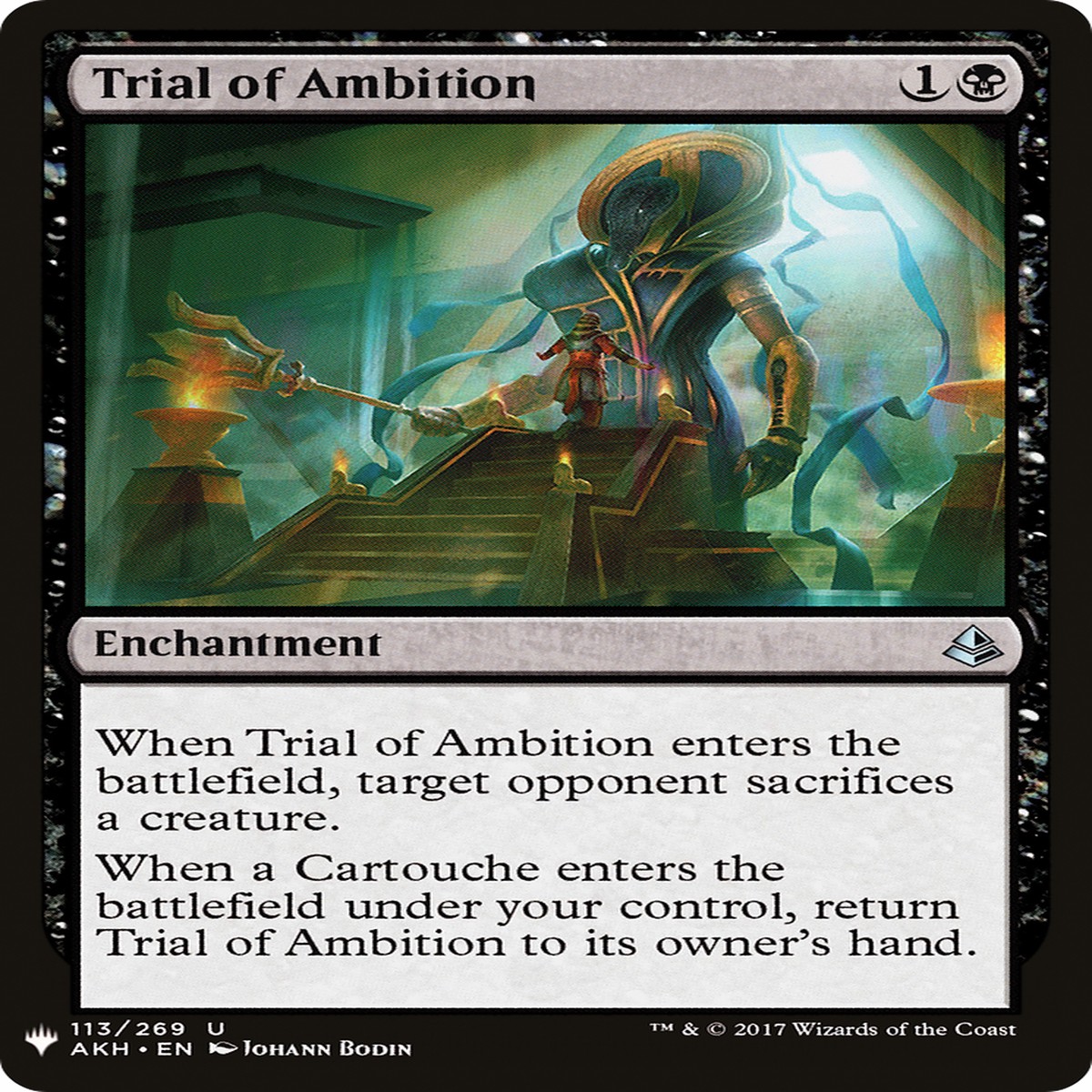 Trial of Ambition (MB1-801) - Mystery Booster