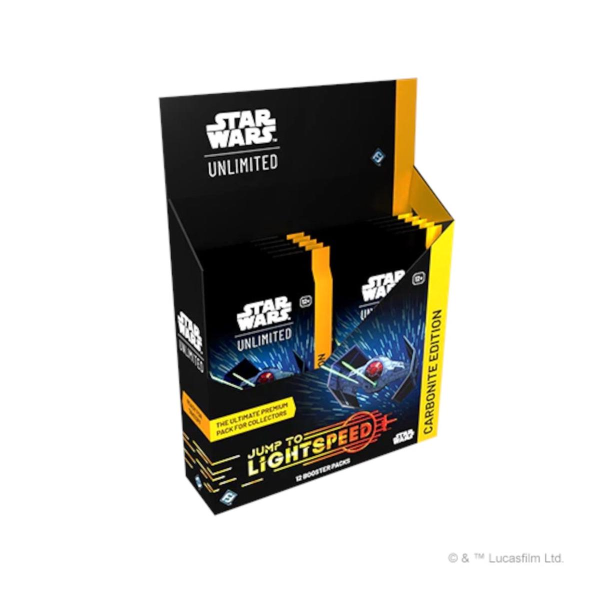 Star Wars: Unlimited – Jump to Lightspeed Carbonite Booster – Box
