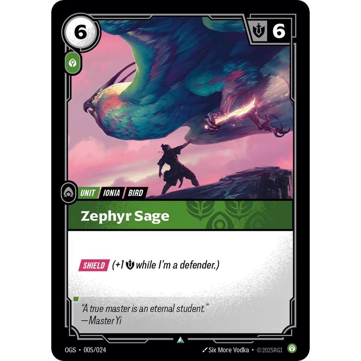 Zephyr Sage OGS 00524