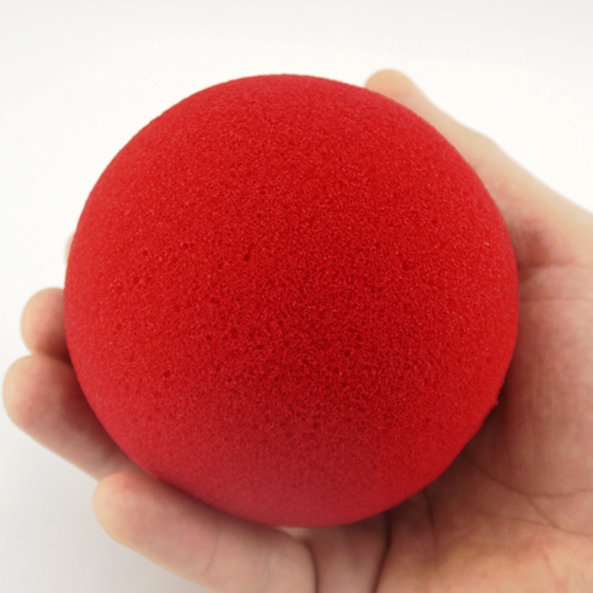 4 inch Super Soft Sponge Ball (Red) from Magic by Gosh. ( , , 10,2 )
