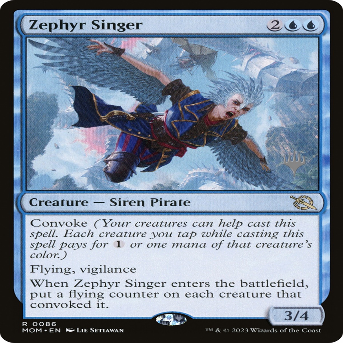 Zephyr Singer (PPMOM-86P) - March of the Machine Promos