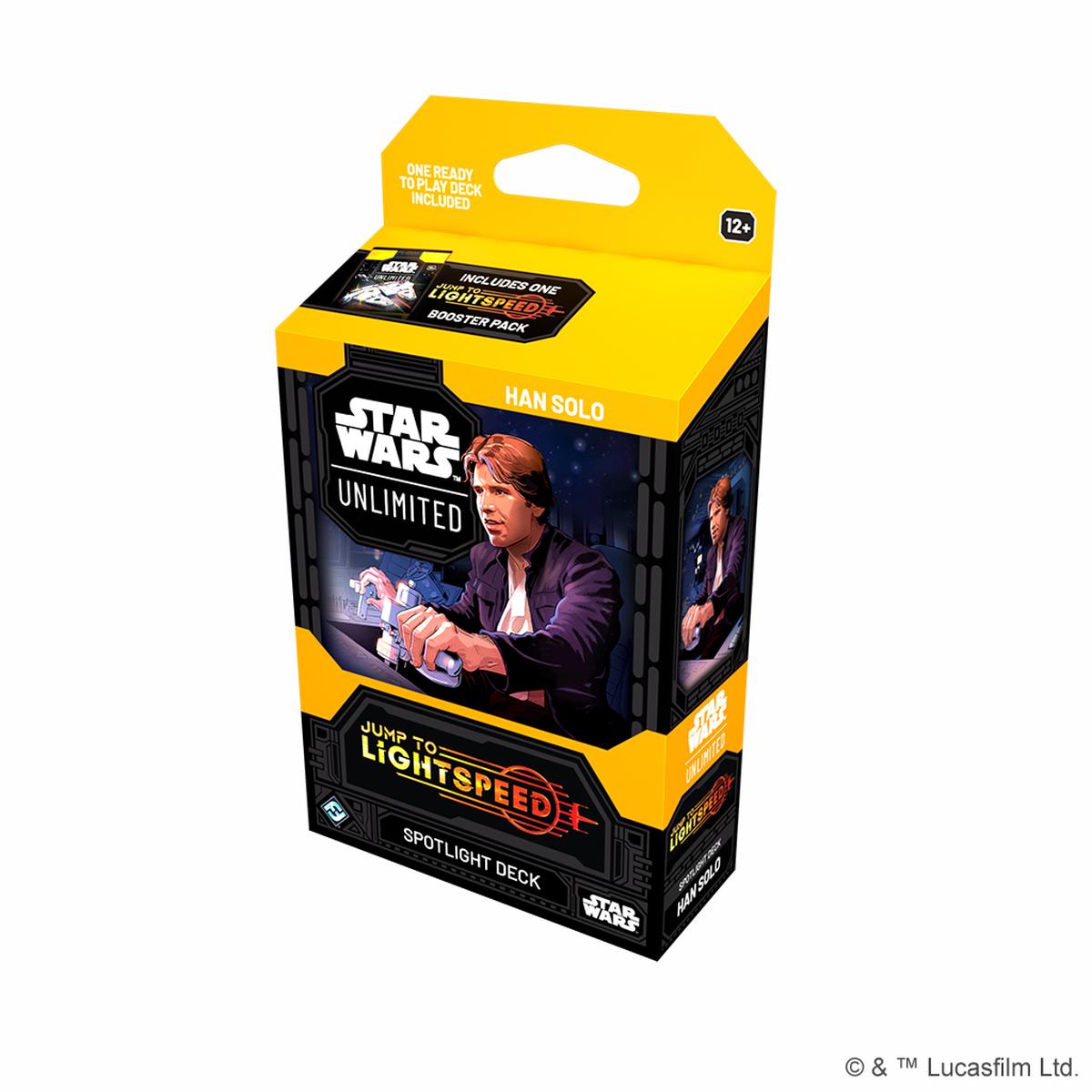 Star Wars: Unlimited – Jump to Lightspeed Spotlight Deck – Han Solo