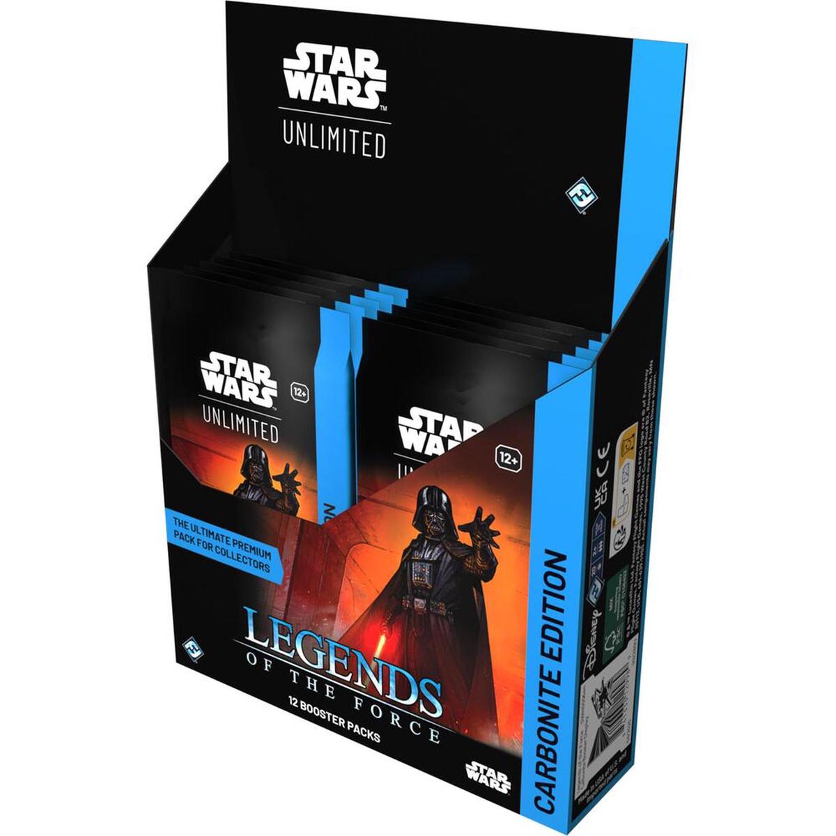 Star Wars: Unlimited – Legends of the Force Carbonite Booster – Box