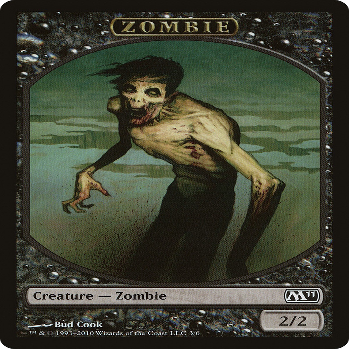Zombie (M11-003) - Magic 2011 Tokens