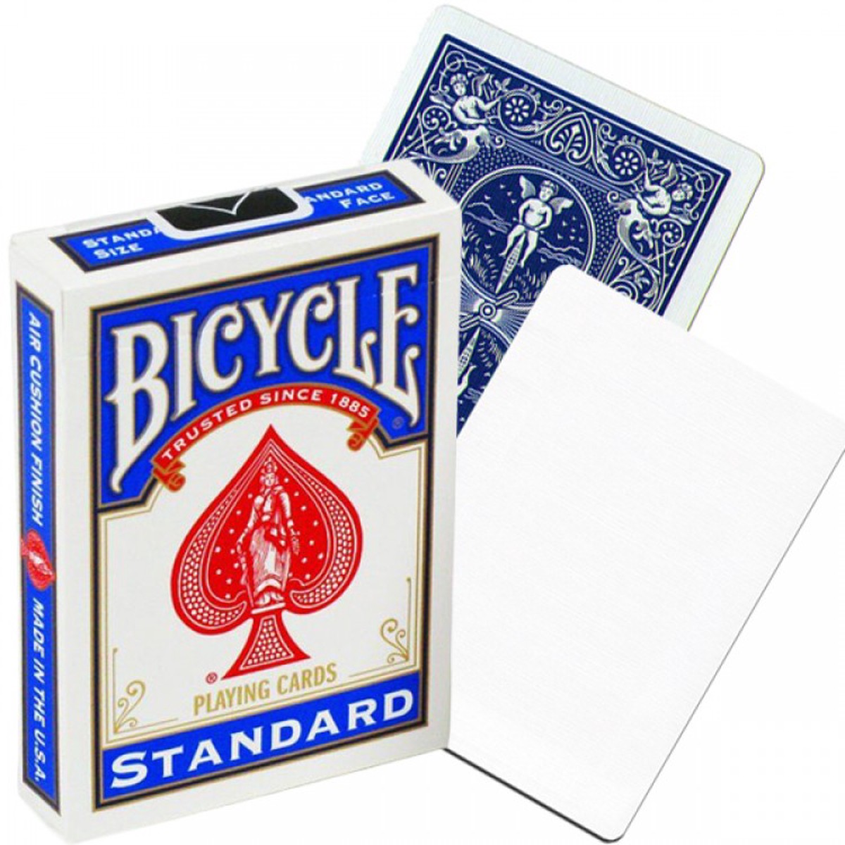 Blank Face Bicycle Cards (Blue).