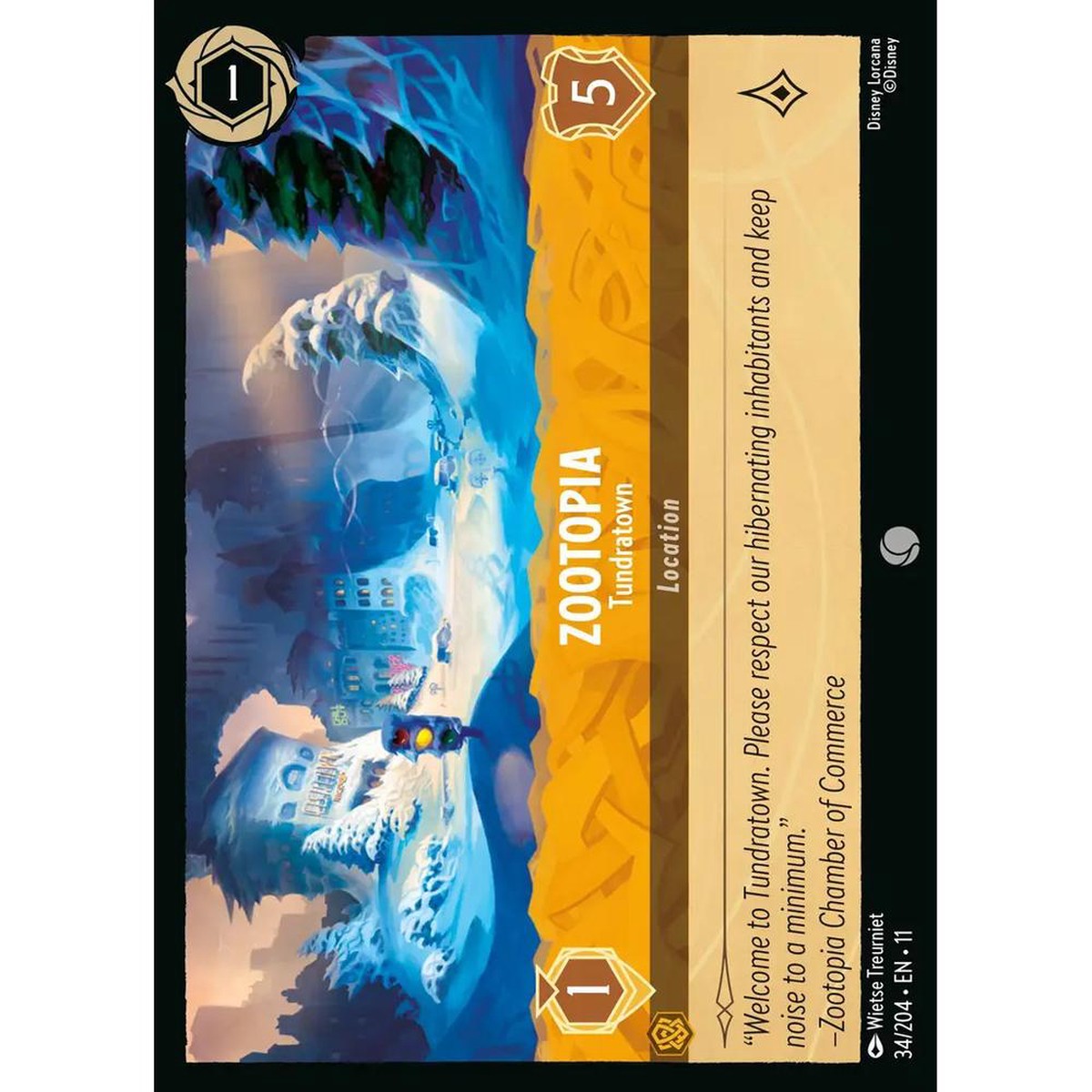 Zootopia - Tundratown WSP 034204 - Foil