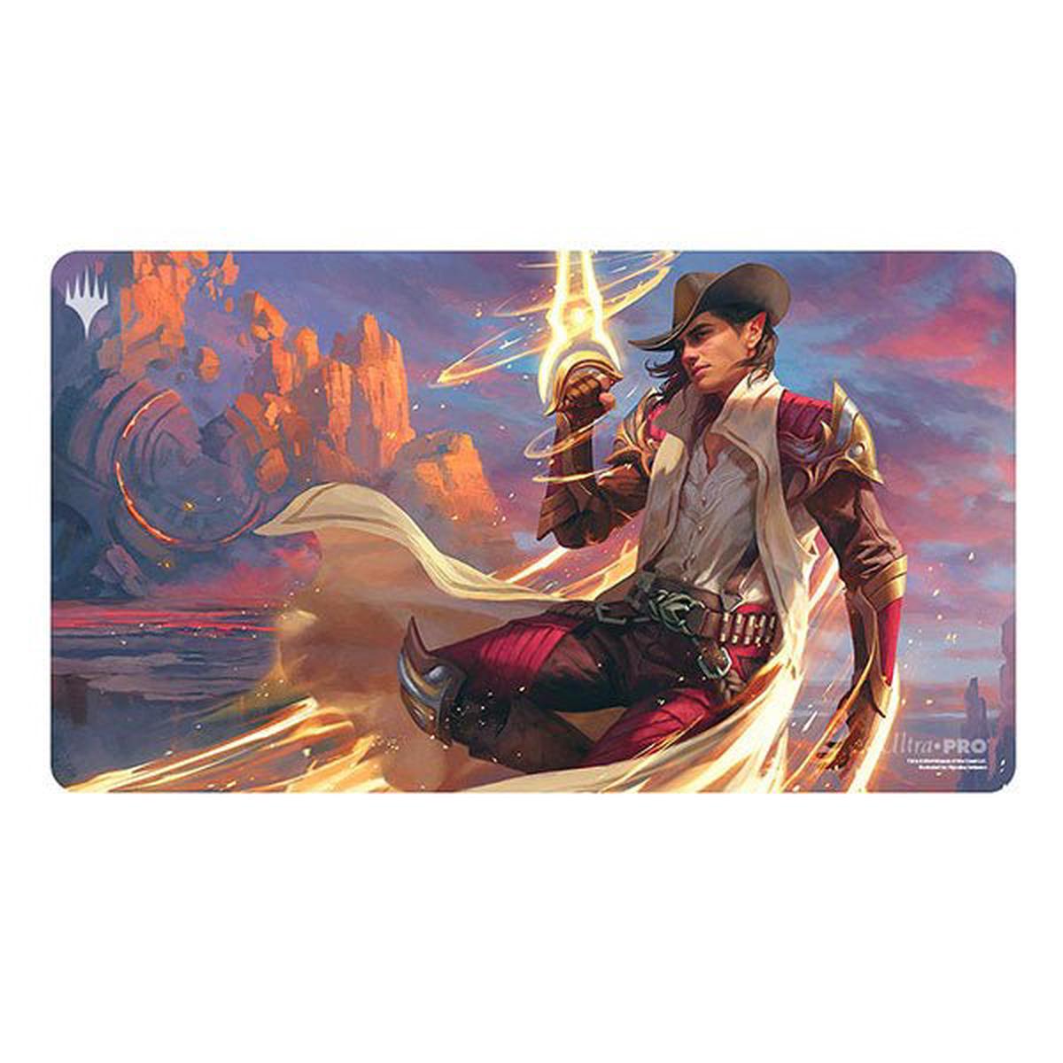 Playmat: MTG- Outlaws of Thunder Junction- Kellan, the Kid
