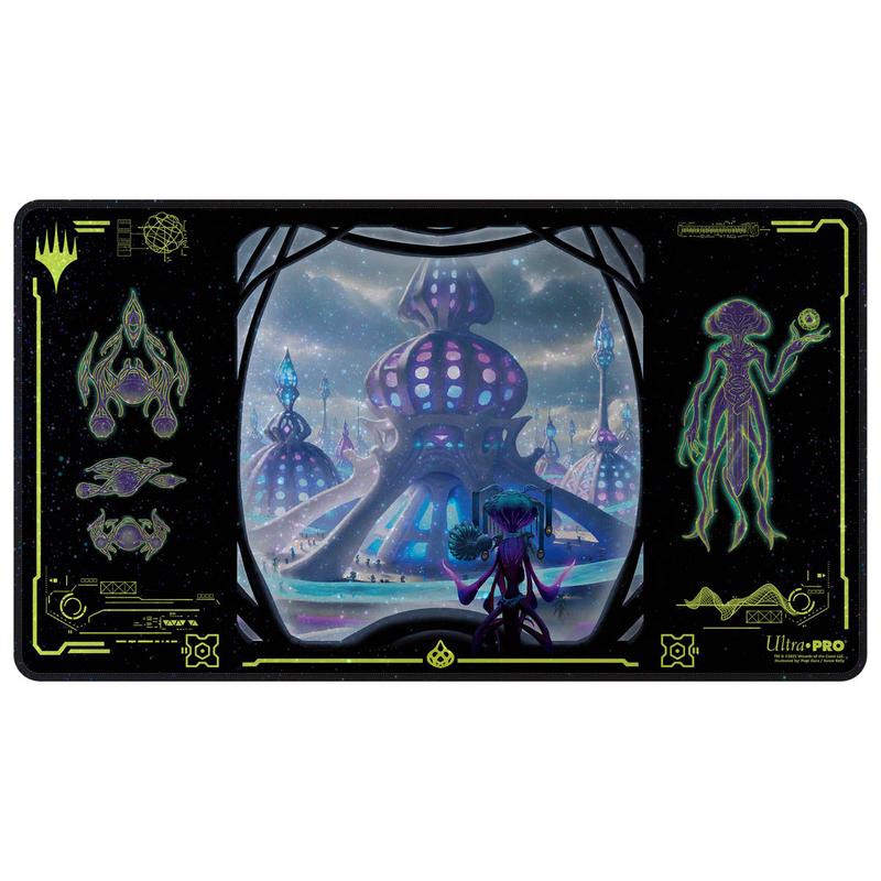 Ultra Pro Holofoil Playmat Magic the Gathering Edge of Eternities Blue Mythic