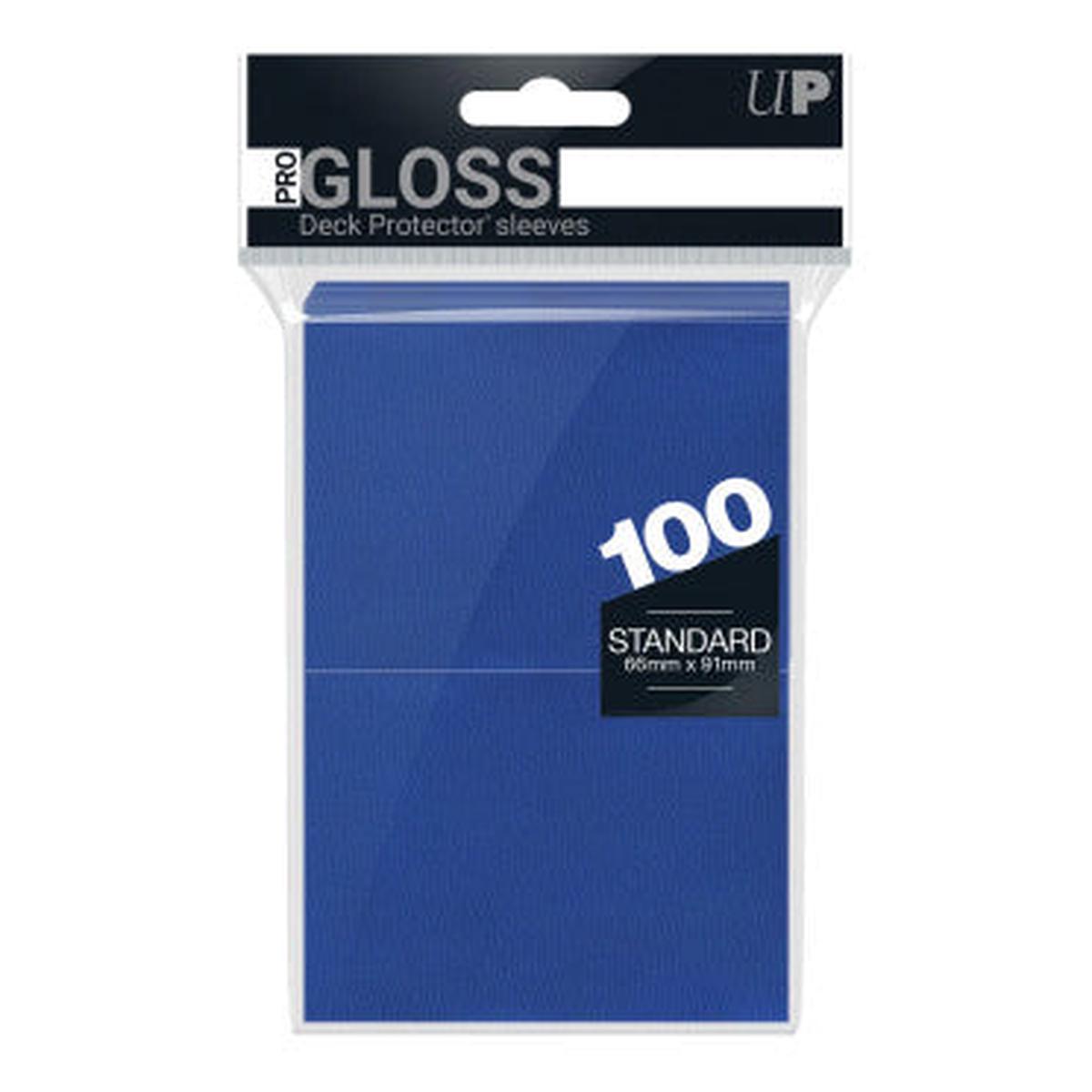 Ultra Pro Sleeves: Standard - Gloss- Blue 100CT