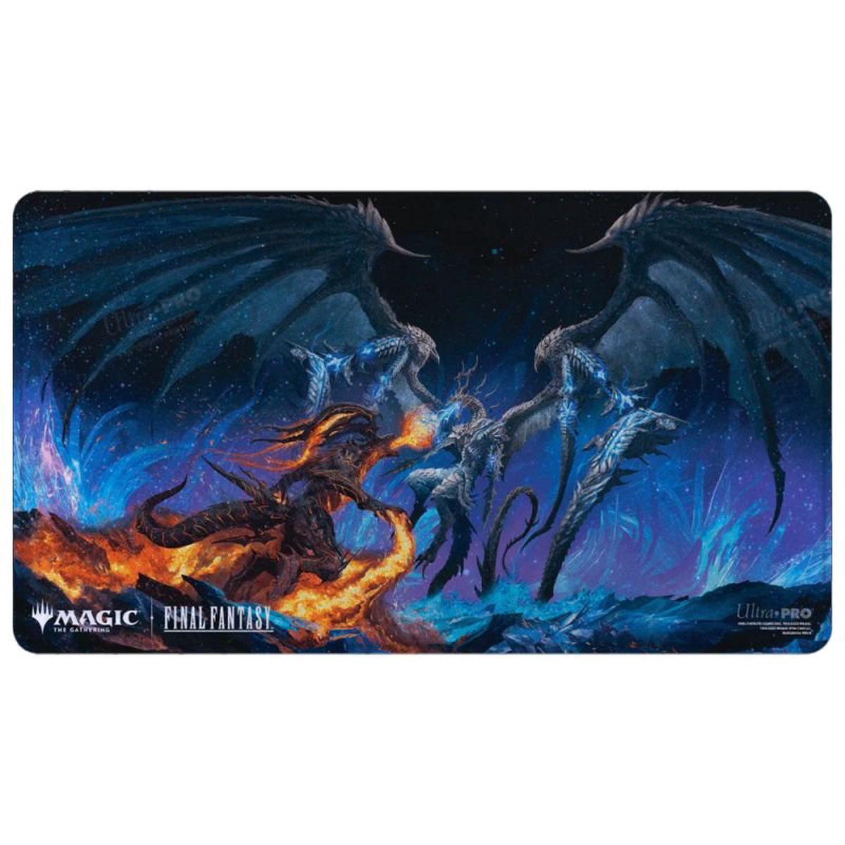 Bahamut and Ifrit Holofoil - Final Fantasy Playmat