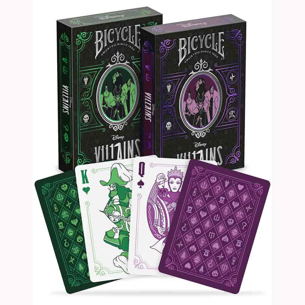 Bicycle Playing Cards: Disney: Villains (1 of 2 Colors)