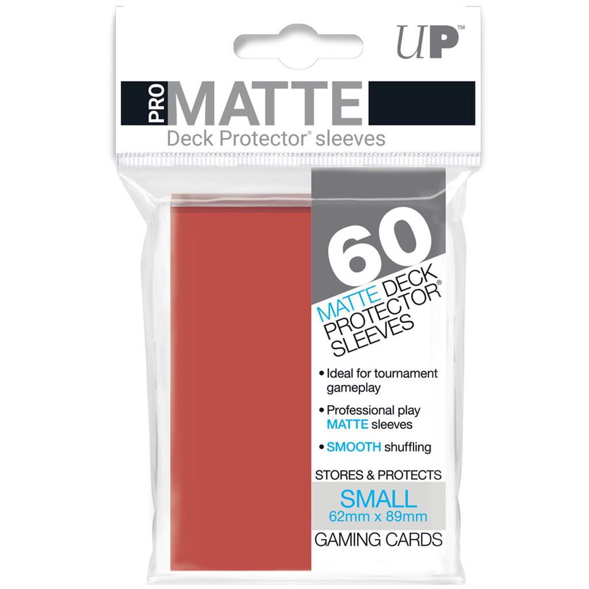 Ultra Pro Matte Red 60CT