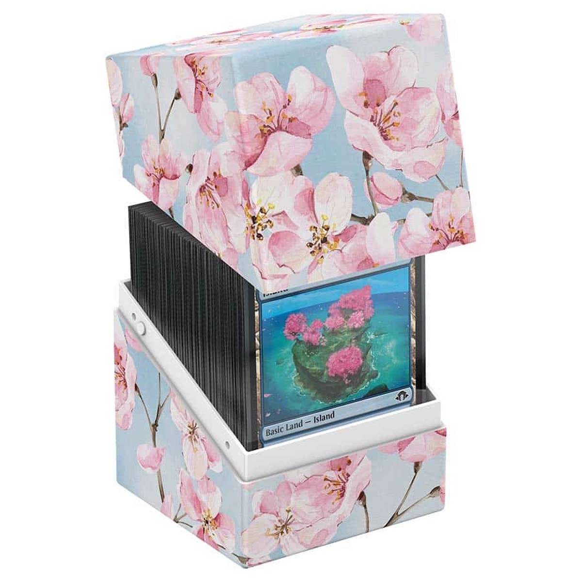 Ultimate Guard Return To Earth Boulder 100 Deck Box - Floral Places