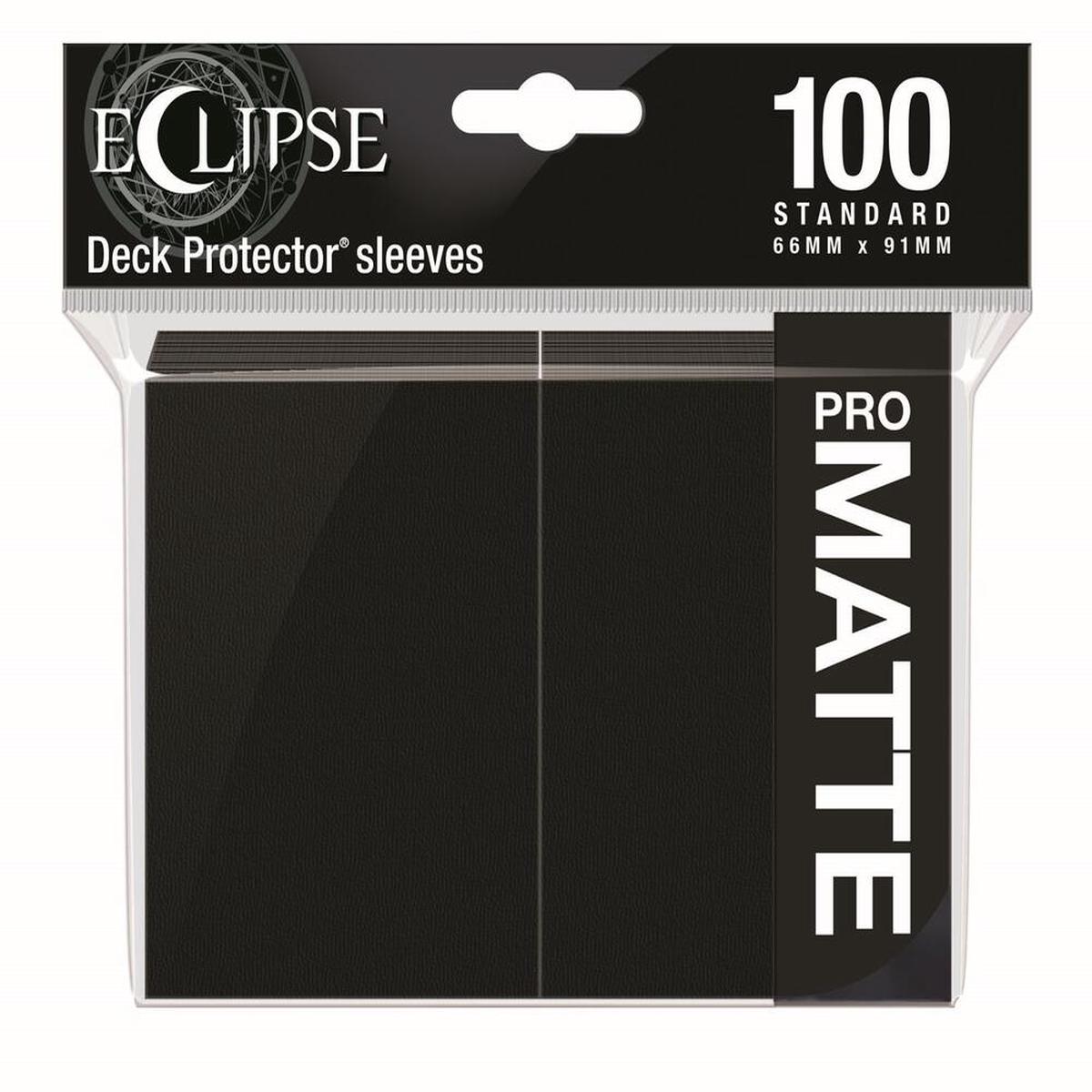 Ultrapro: Eclipse Matte - Jet Black (100)