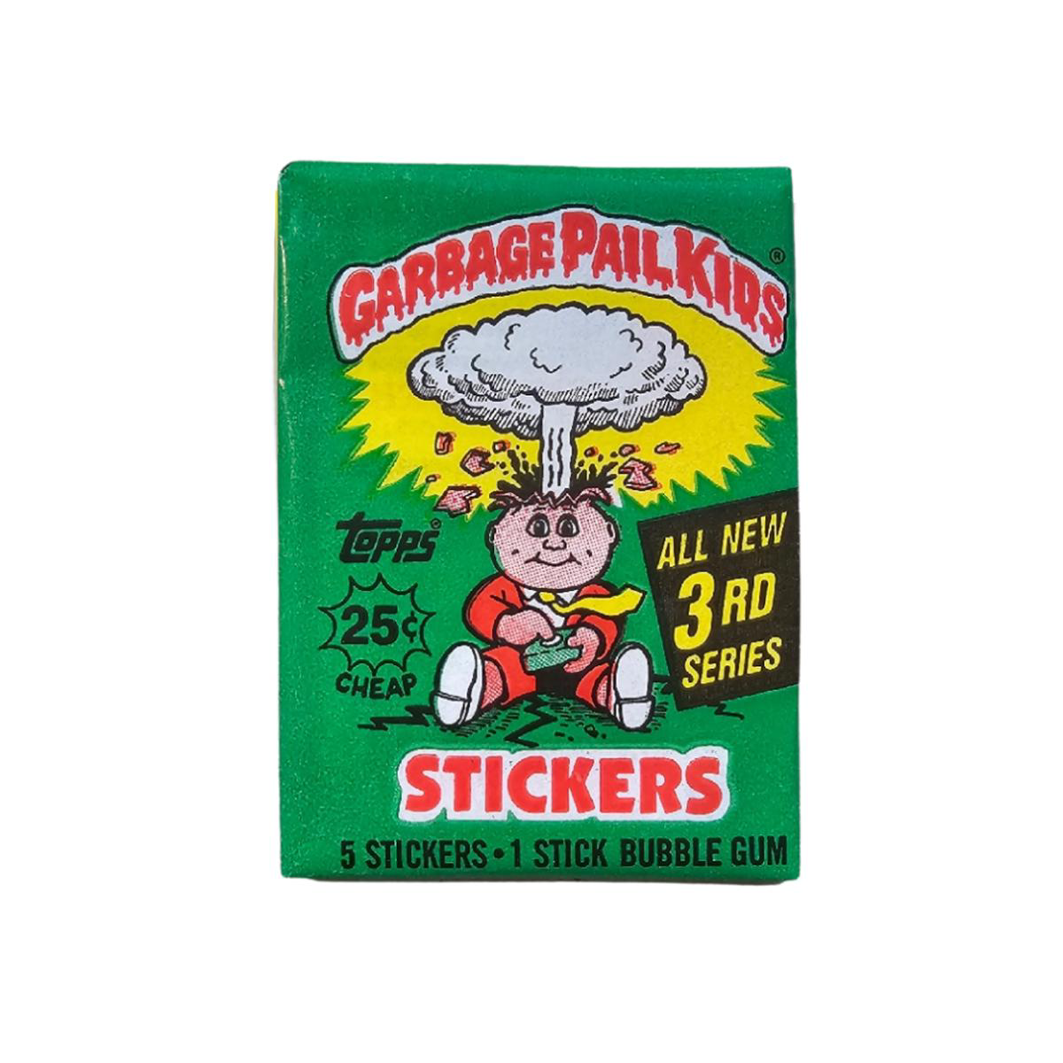 1986 Topps Garbage Pail Kids Series 3 Unopened Pack