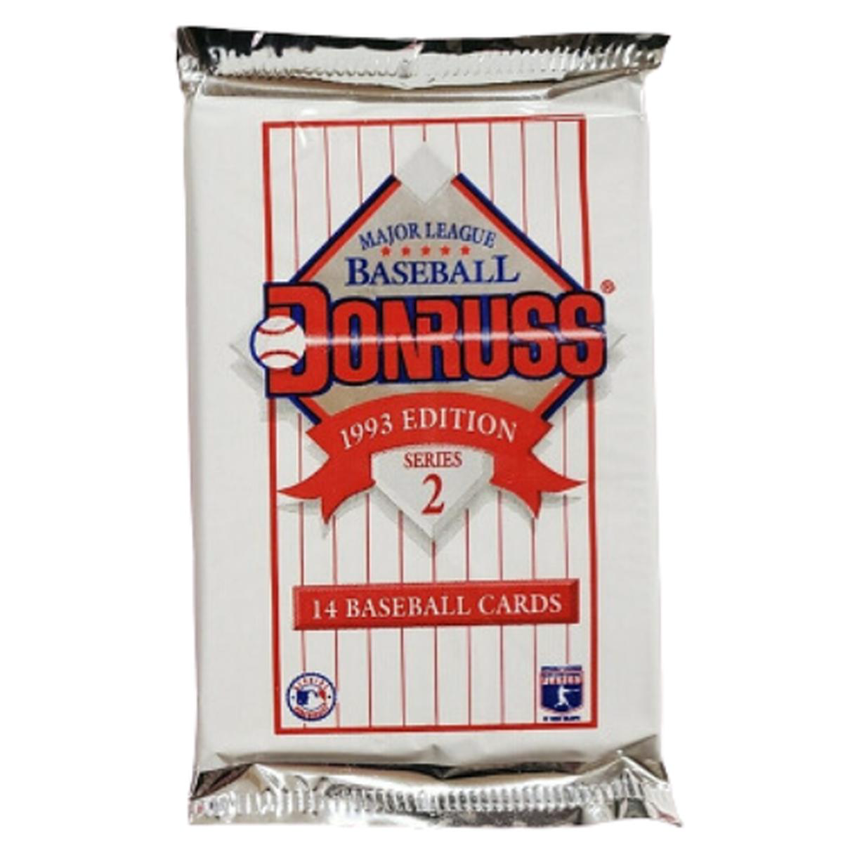 1993 Donruss Series 2 Baseball Cards Unopened Pack