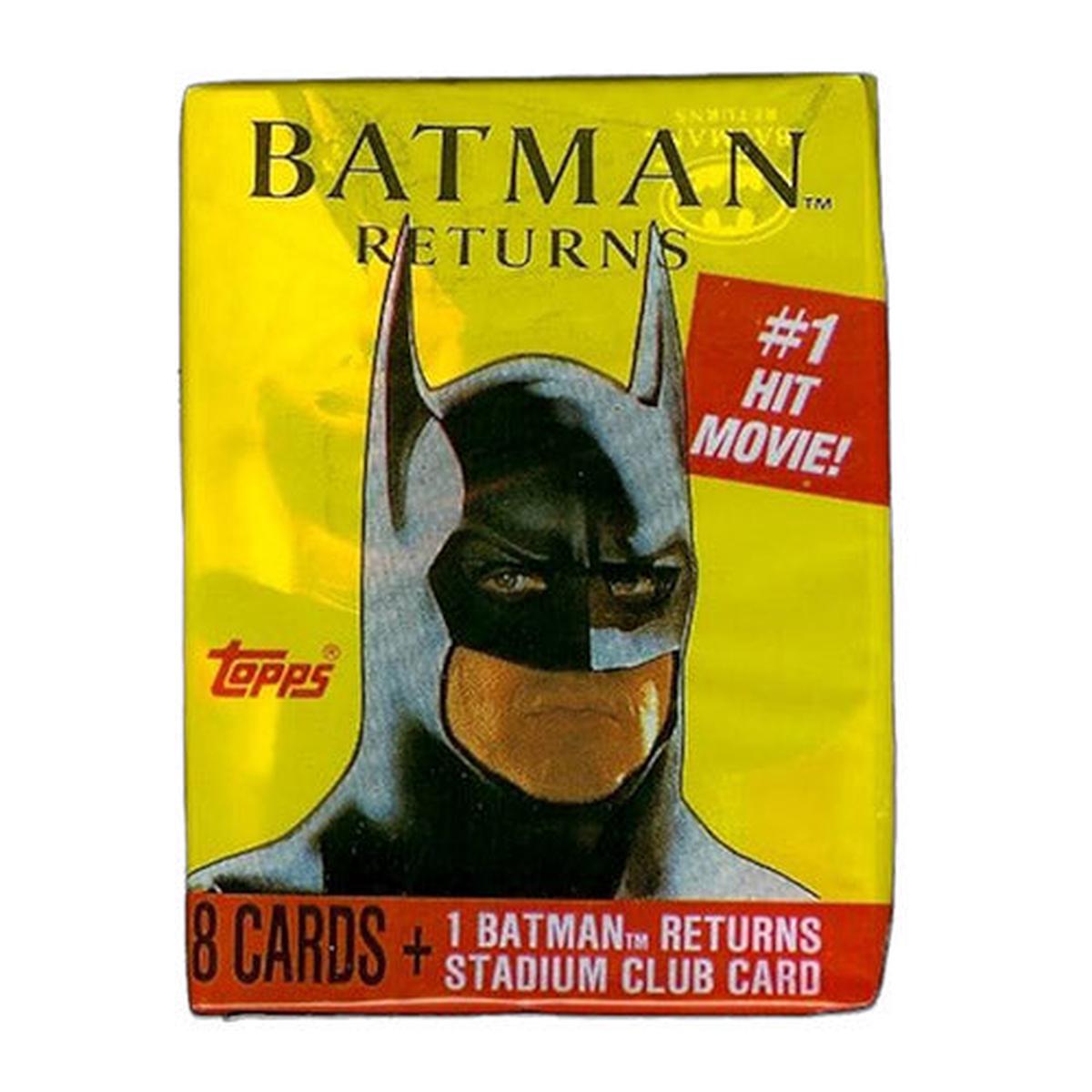 1991 Topps Batman Returns Cards Unopened Pack